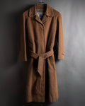 "Burberrys" 80’s-90’s Belted tweed check coat