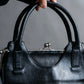 "YOHJI YAMAMOTO +NOIR"" 19AW clasp design 2way leather bag