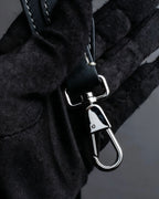 "BURBERRY" Suede switching design 2way shoulder bag