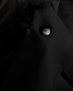 "BALENCIAGA" Structured tailored shawl collar jacket