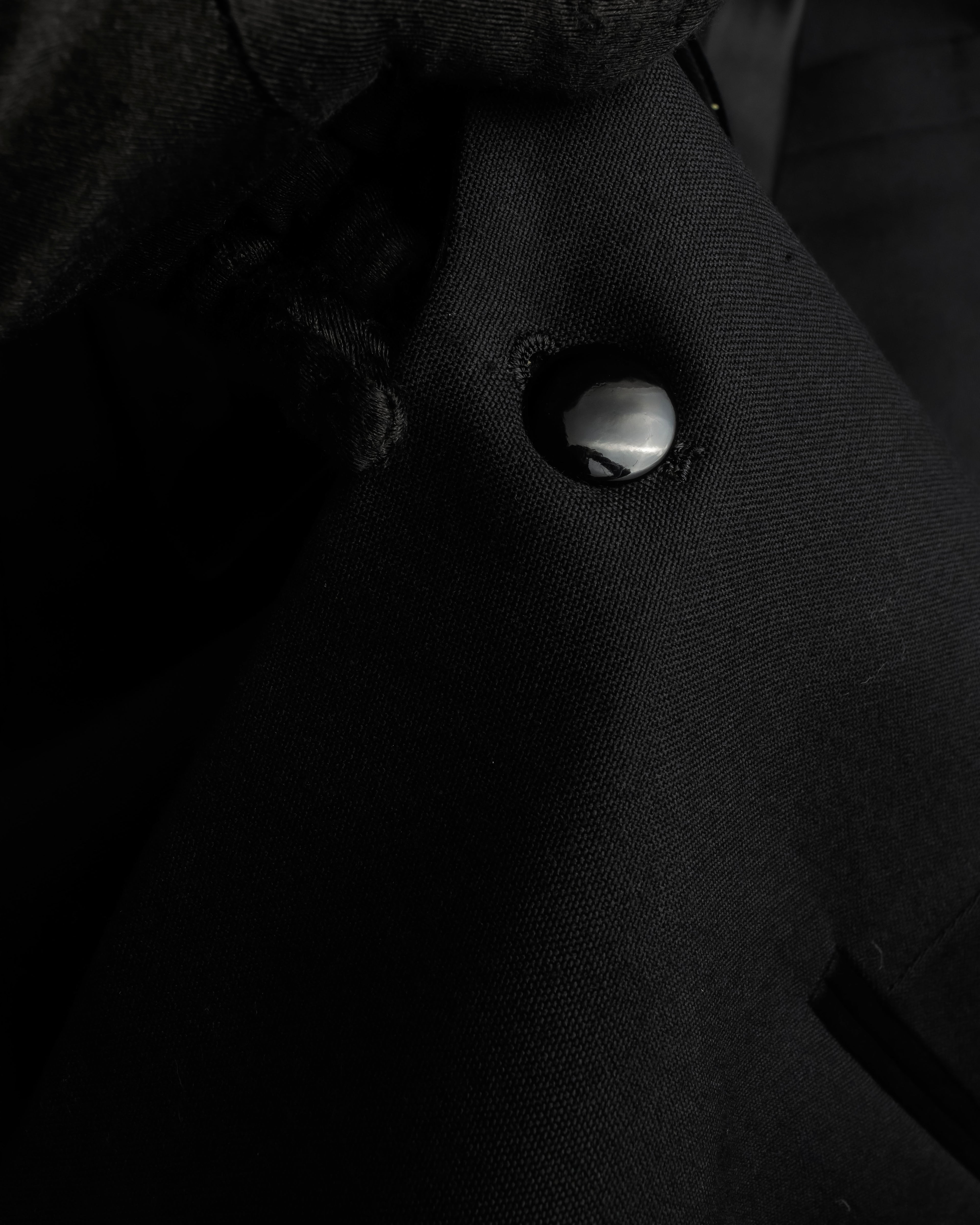 "BALENCIAGA" Structured tailored shawl collar jacket