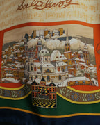 "Hermès" 90's-00's Classic printed silk scarf
