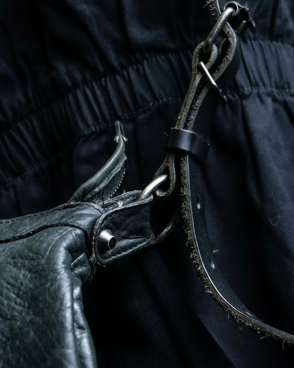 “BALENCIAGA” The Day leather shoulder bag