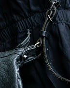 “BALENCIAGA” The Day leather shoulder bag