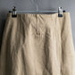 "BOTTEGA VENETA" Mid length 4 button flared skirt