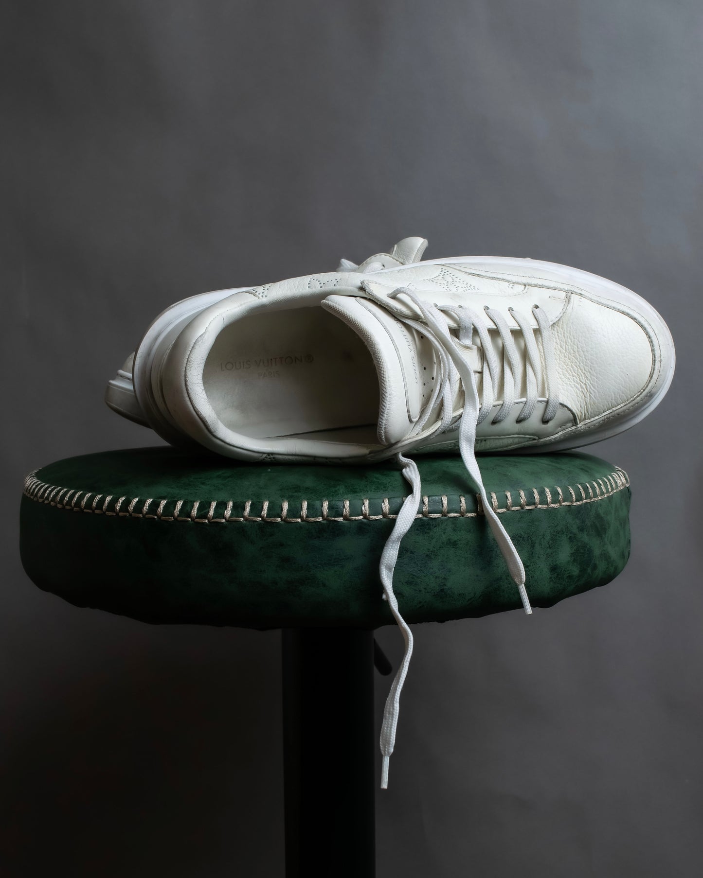 "LOUIS VUITTON" Monogrammed beverly hills line sneakers