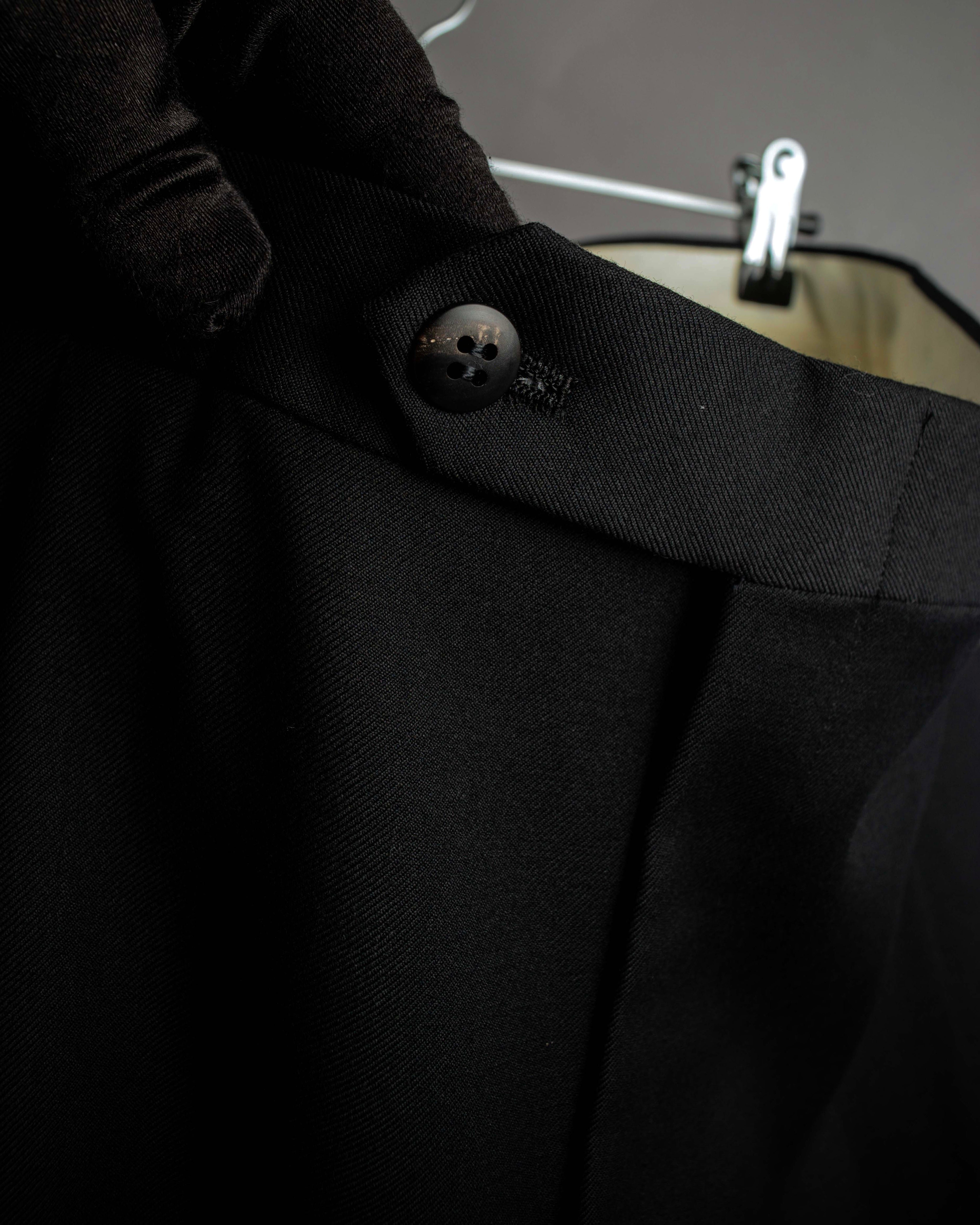 "CHRISTIAN DIOR MONSIEUR" Classical tailored Zegna base satin tuxedo set up