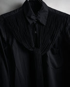 “COMME des GARCONS” 2022SS  Fringed dress shirt