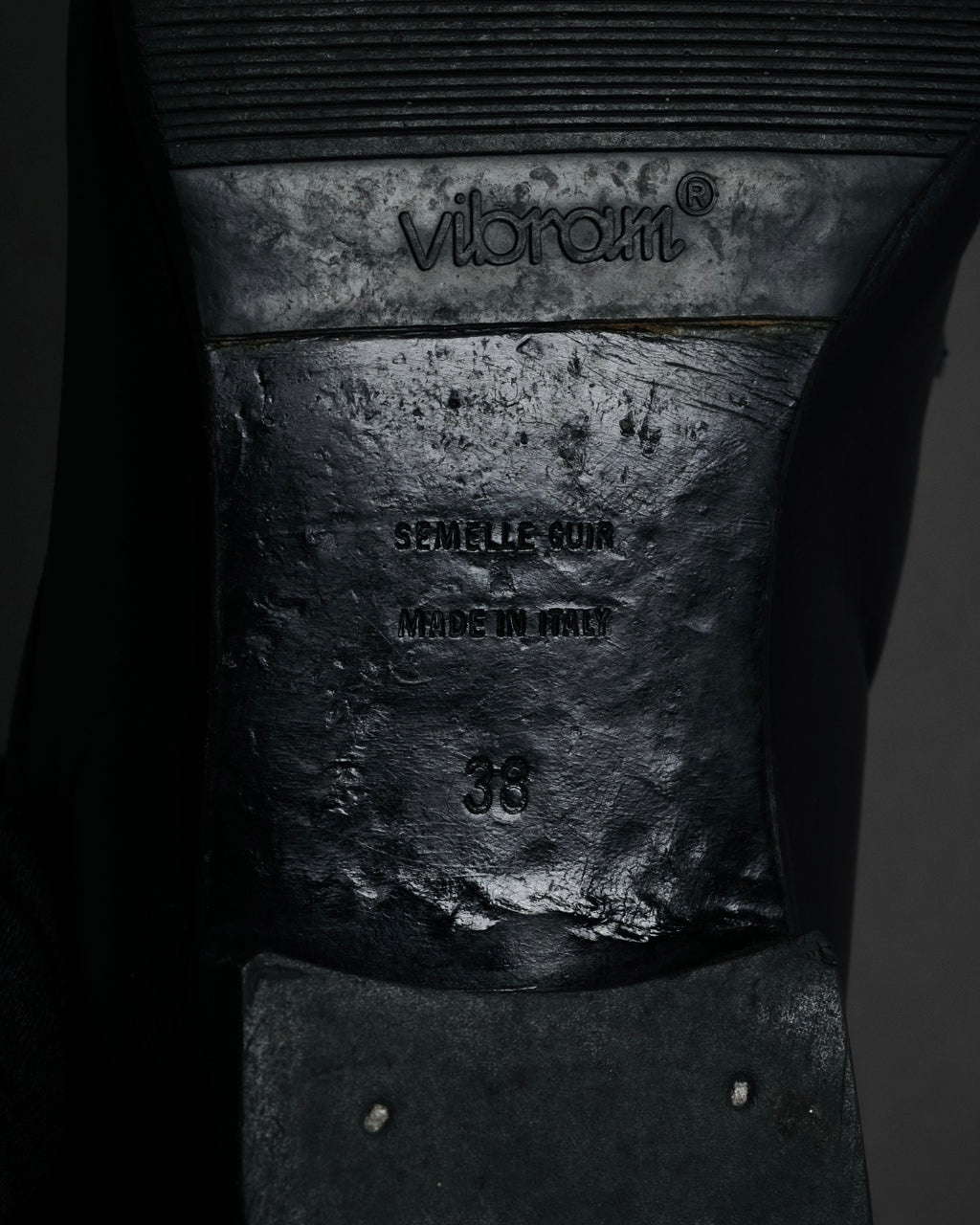 "HERMES" 90’s-00’s box calf H buckle loafers