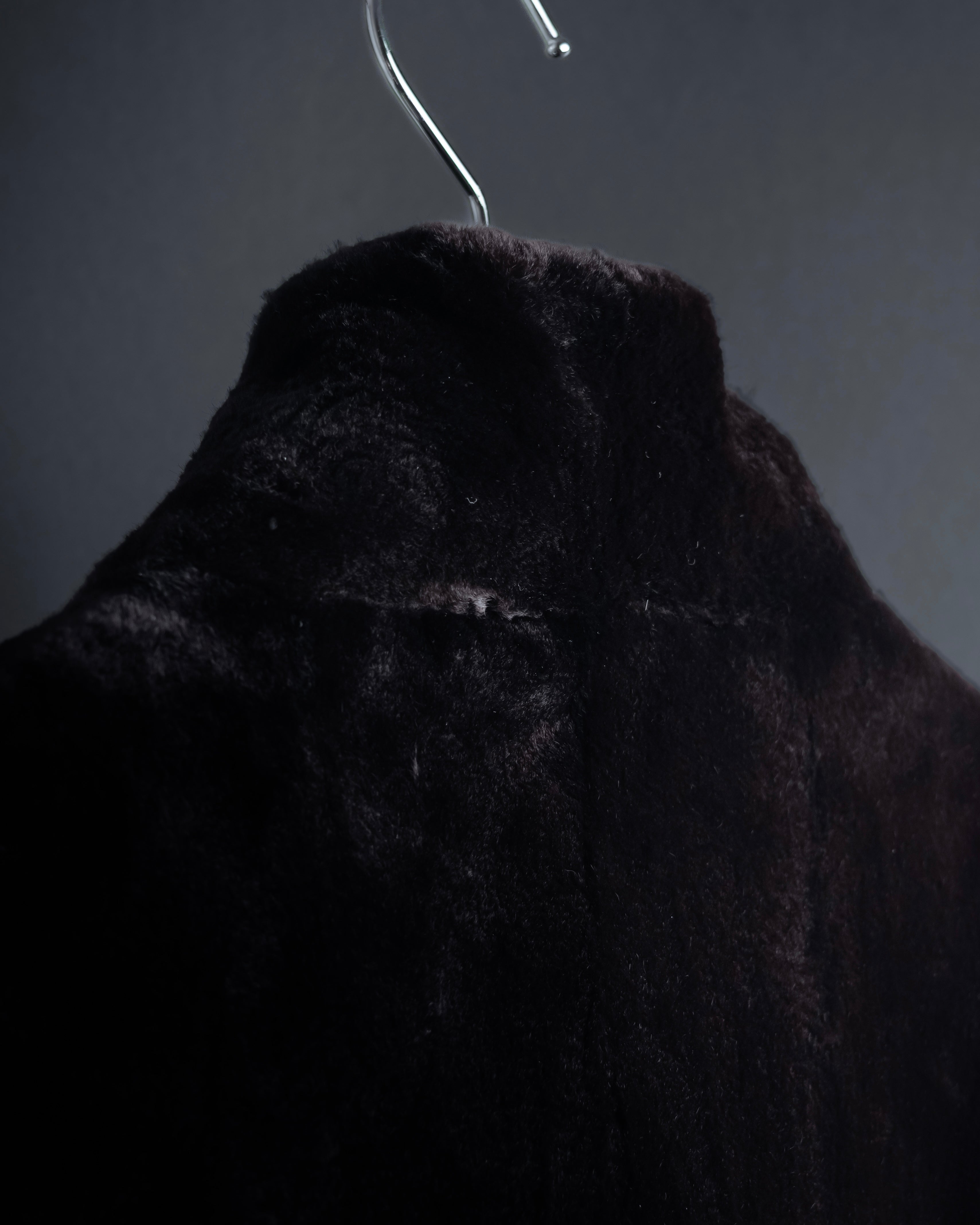 -SPECIAL- “VALENTINO” 1988–1992 SAGA Mink Shawl Collar Coat