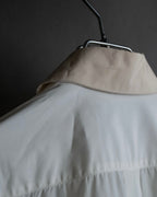 "HERMES" Margiela period collar change shirt
