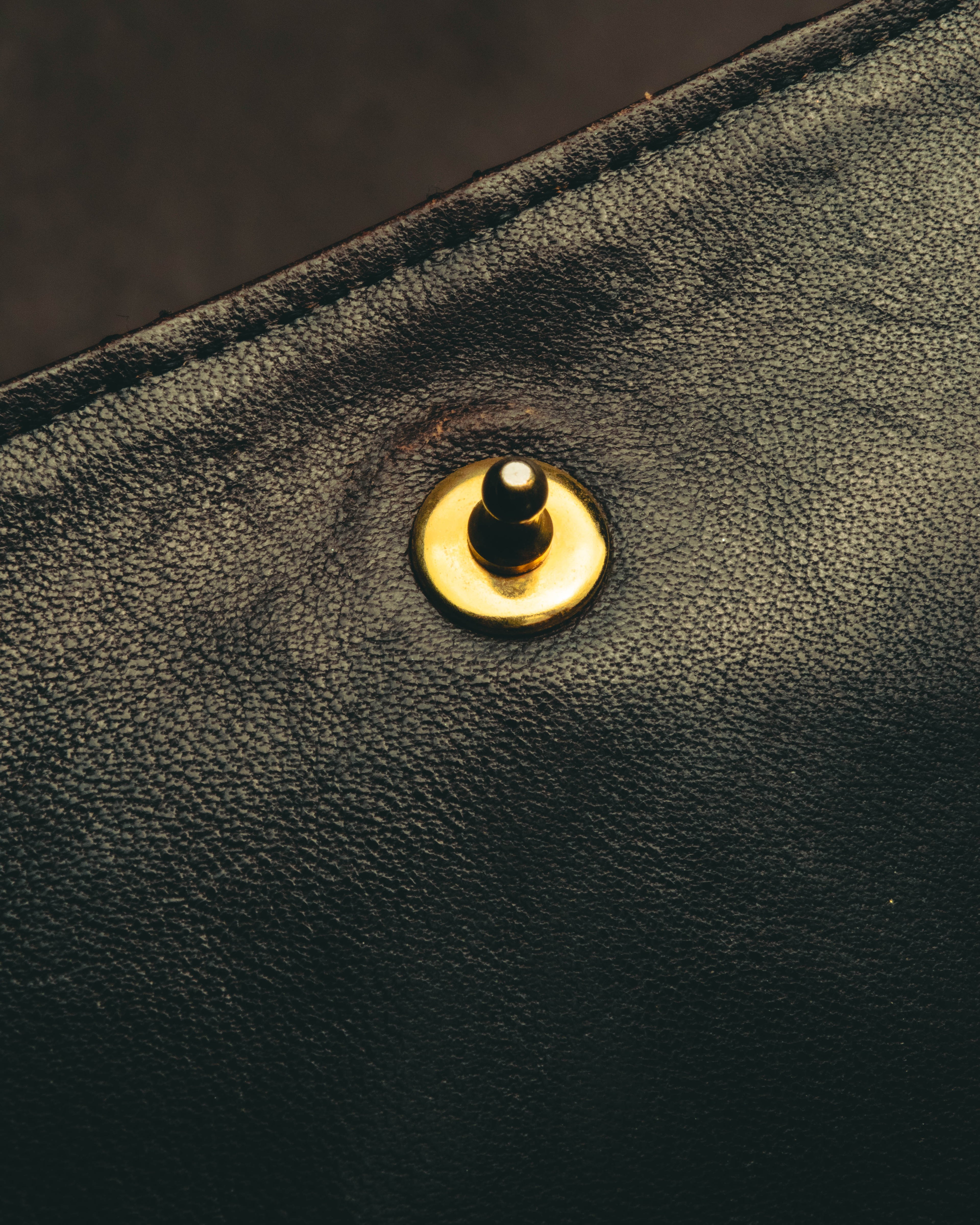 "Yves Saint Laurent" 80's-90's Quilted leather shoulder bag