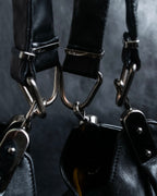 "CELINE" Silver parts design one handle shoulder bag