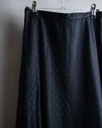 "RED VALENTINO" Polka dot pattern tulle flared skirt