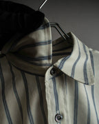 "GUCCI" Diamond jacquard striped shirt