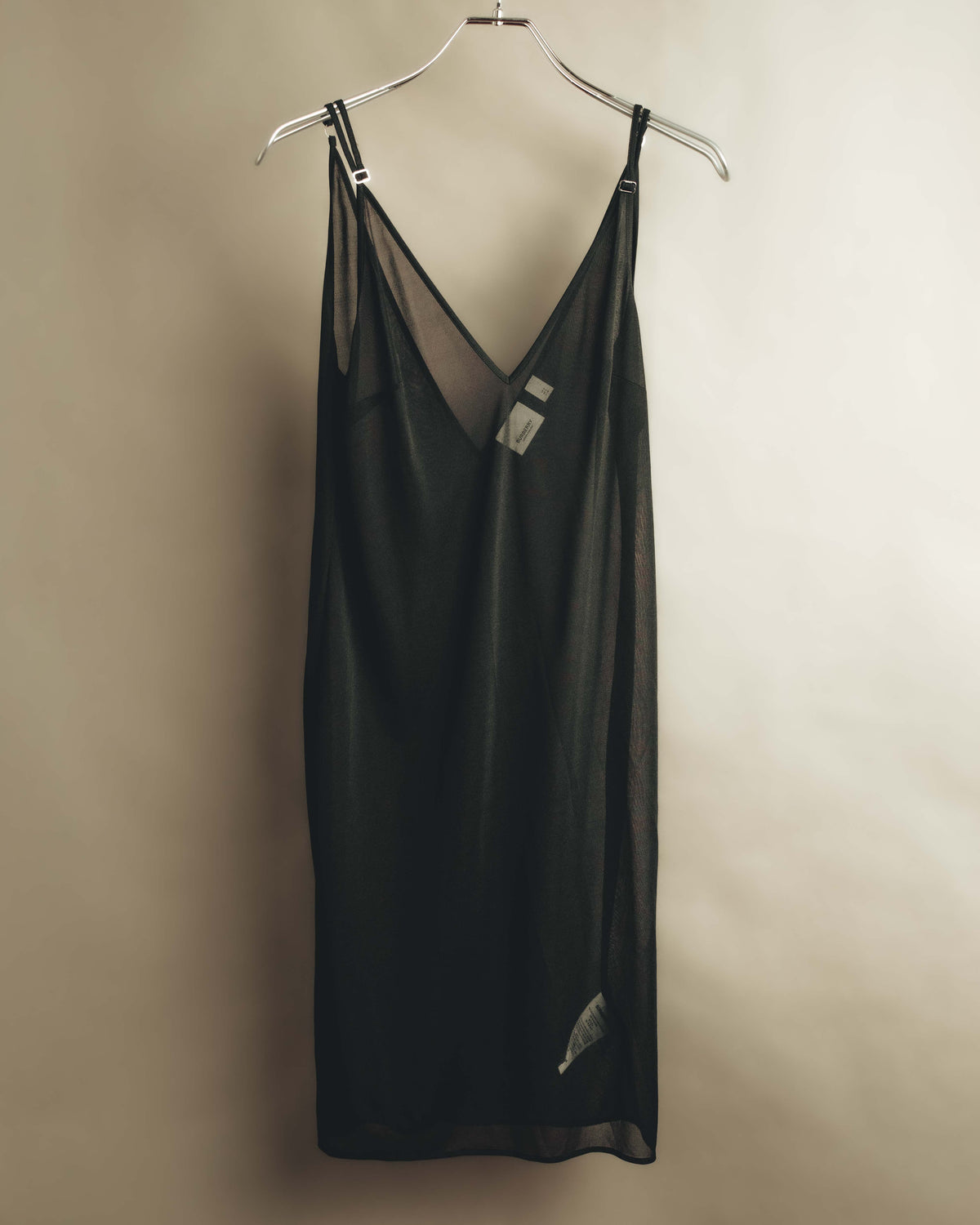 "BURBERRY" 2010's-20's Pleated silk midi dress