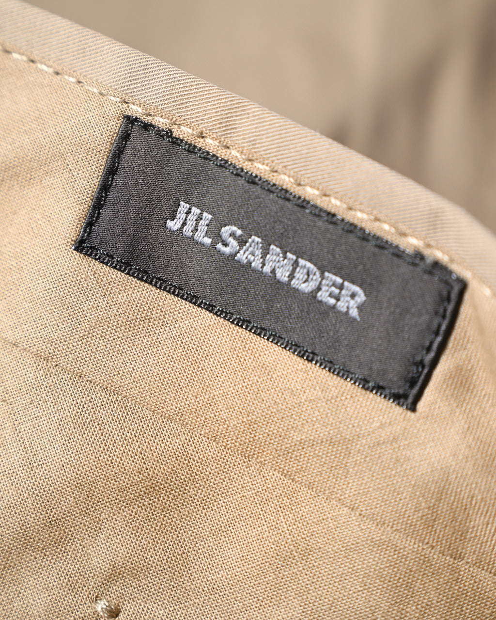 JIL SANDER/ Slim Fit Tailor Made Suit Light Beige