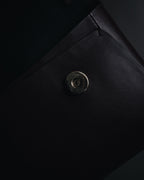 "JIL SANDER" 2018- Minimal Folded leather pochette bag