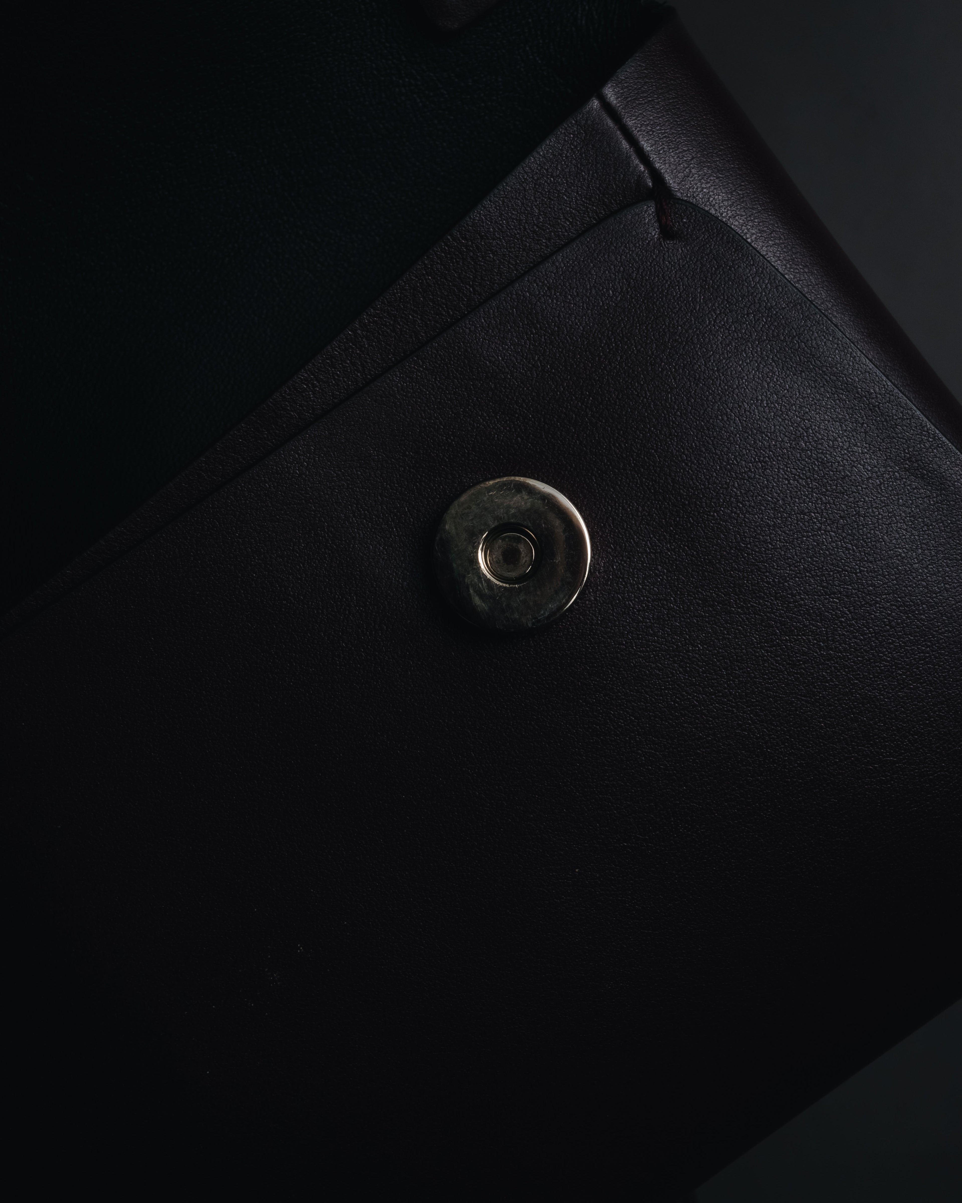 "JIL SANDER" 2018- Minimal Folded leather pochette bag