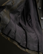 "CHANEL" 2000AW Karl Lagerfeld period calf leather vest