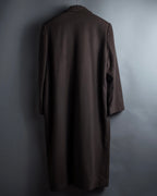 "Vintage 100% pure cashmere long chester coat"