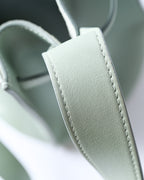 CÉLINE by Phoebe Philo/ “Big Bag Bucket” One Shoulder Bag Pale Green
