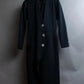 "Yves Saint Laurent Rive Gauche"
Beautiful button design no-collar coat