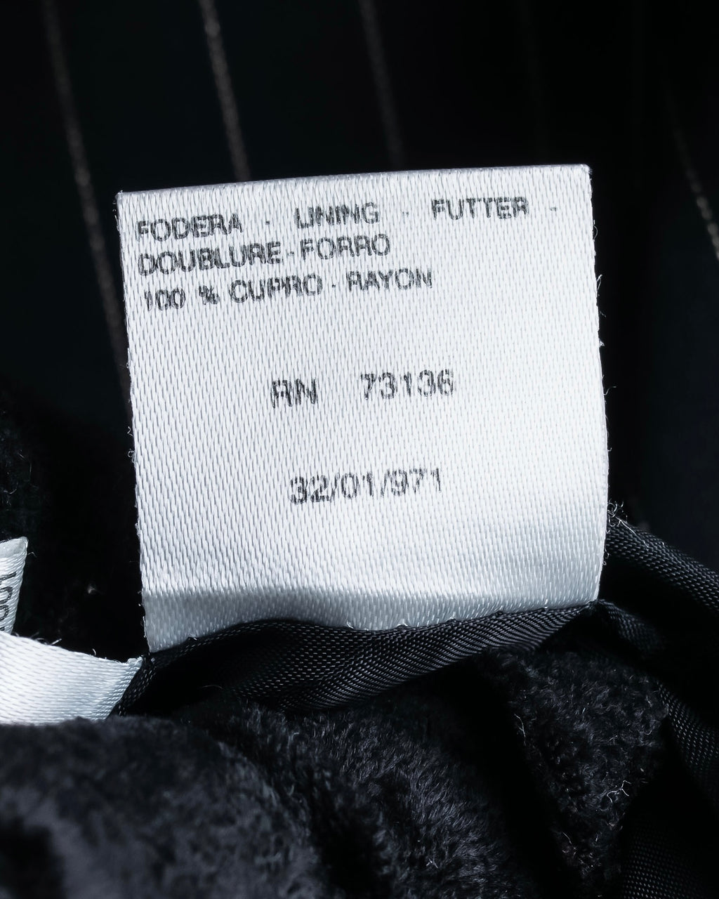 "Max Mara" Pinstripe short length tailored jacket