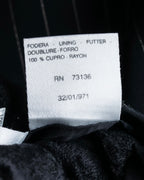 "Max Mara" Pinstripe short length tailored jacket