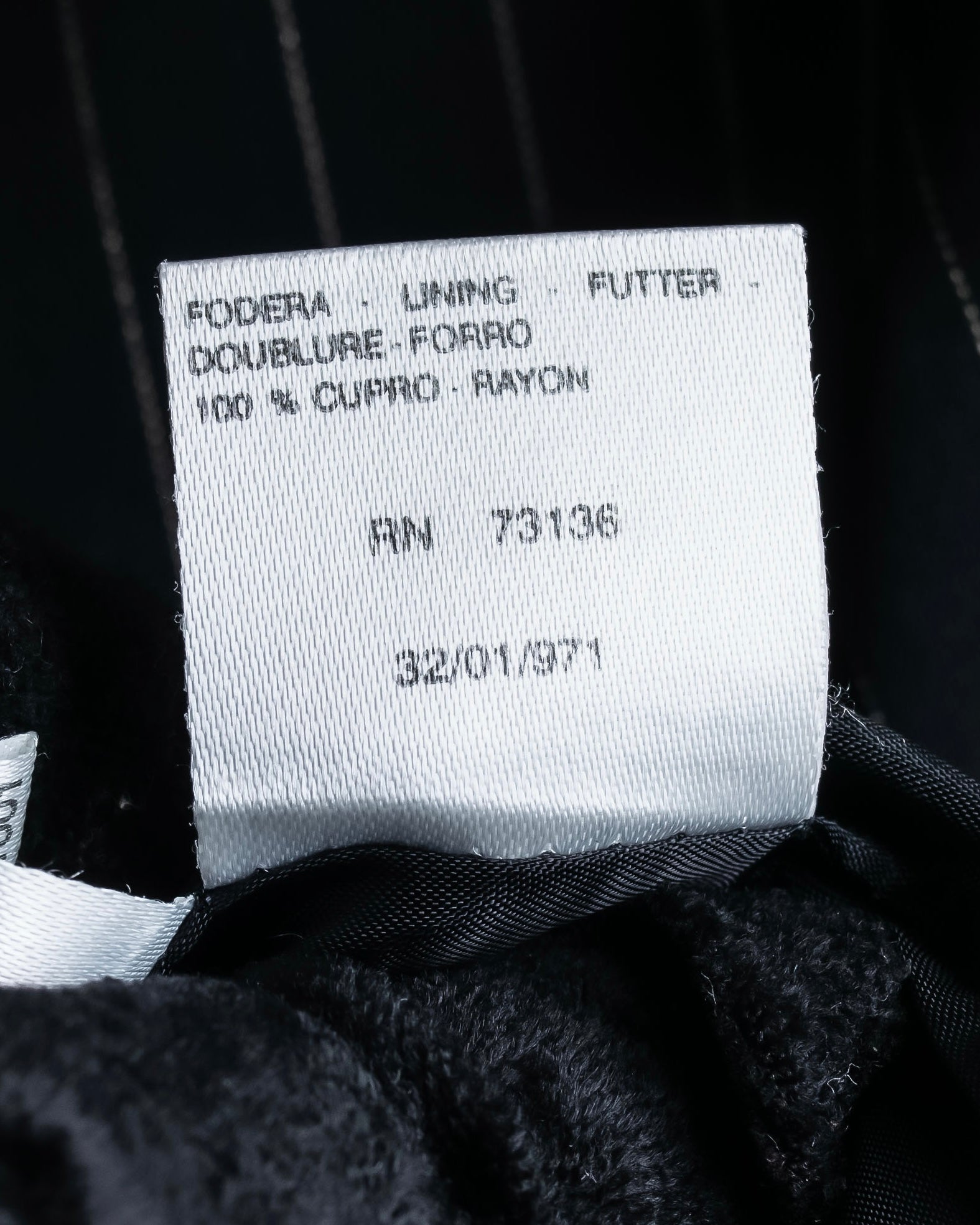 "Max Mara" Pinstripe short length tailored jacket