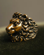 “GUCCI” 2010’s-20’s lion head sculptural ring