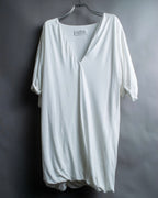 "MAISON MARTIN MARGIELA" Oversized V-neck tunic