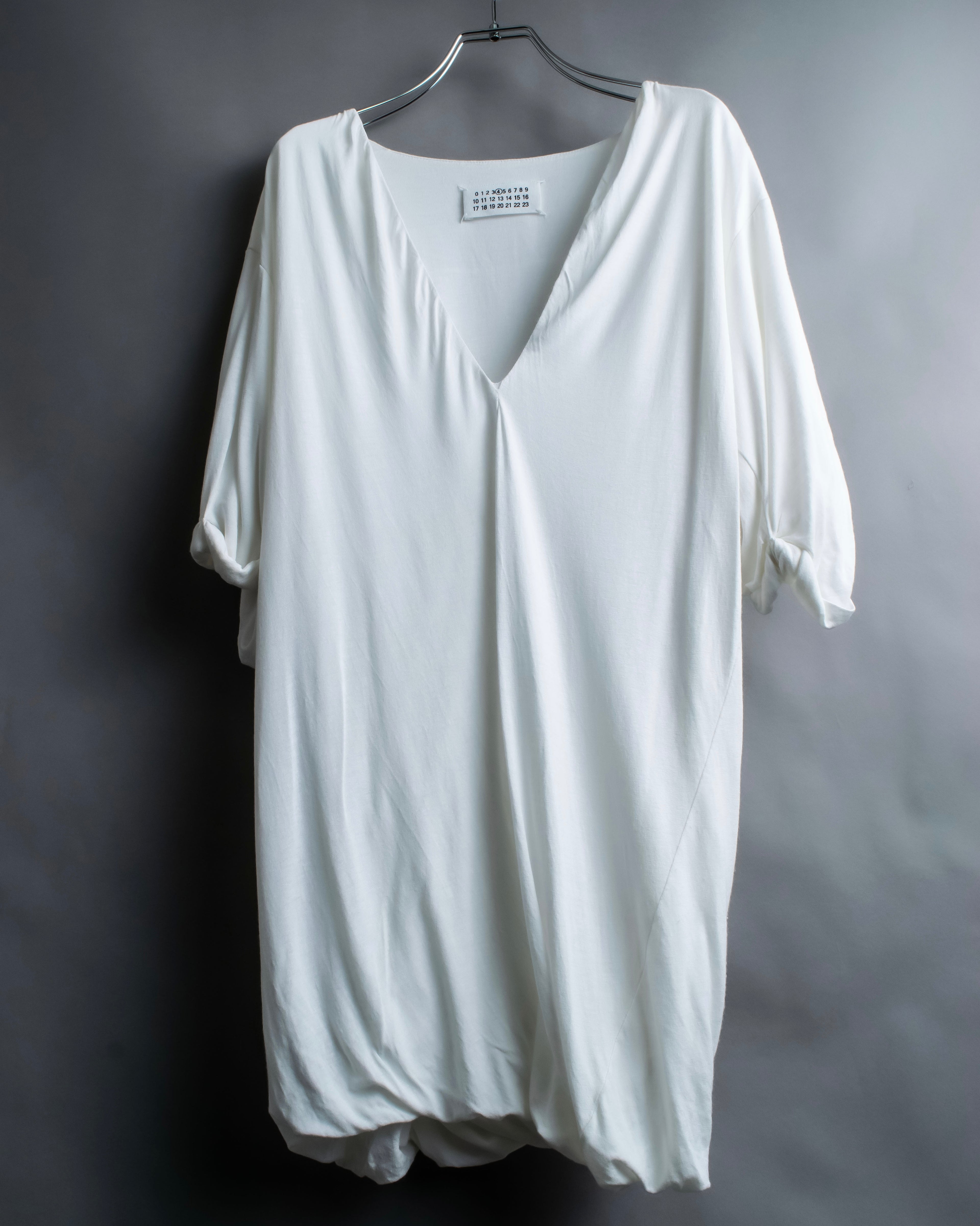 "MAISON MARTIN MARGIELA" Oversized V-neck tunic
