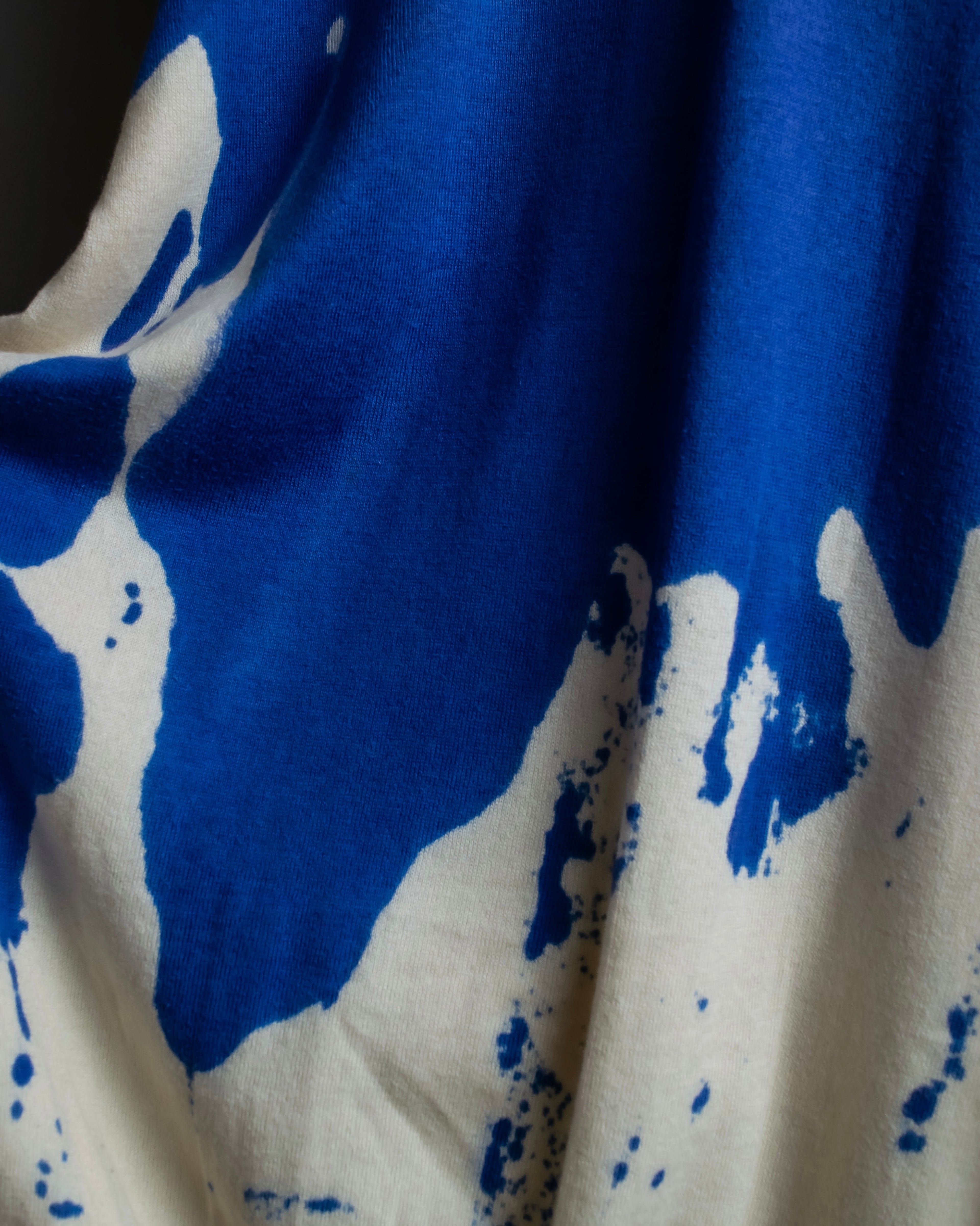 "Alexander McQueen" Painted oversized V-neck knit