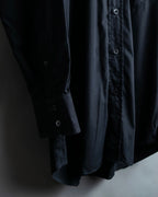 "GUCCI" Horizontal collar oversized shirt