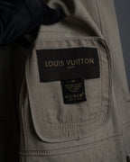 "LOUIS VUITTON" 00's Marc Jacobs period double-breasted suede coat