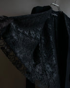 "tricot COMME des GARCONS" 
2001AW Lace-switched design tailored jacket