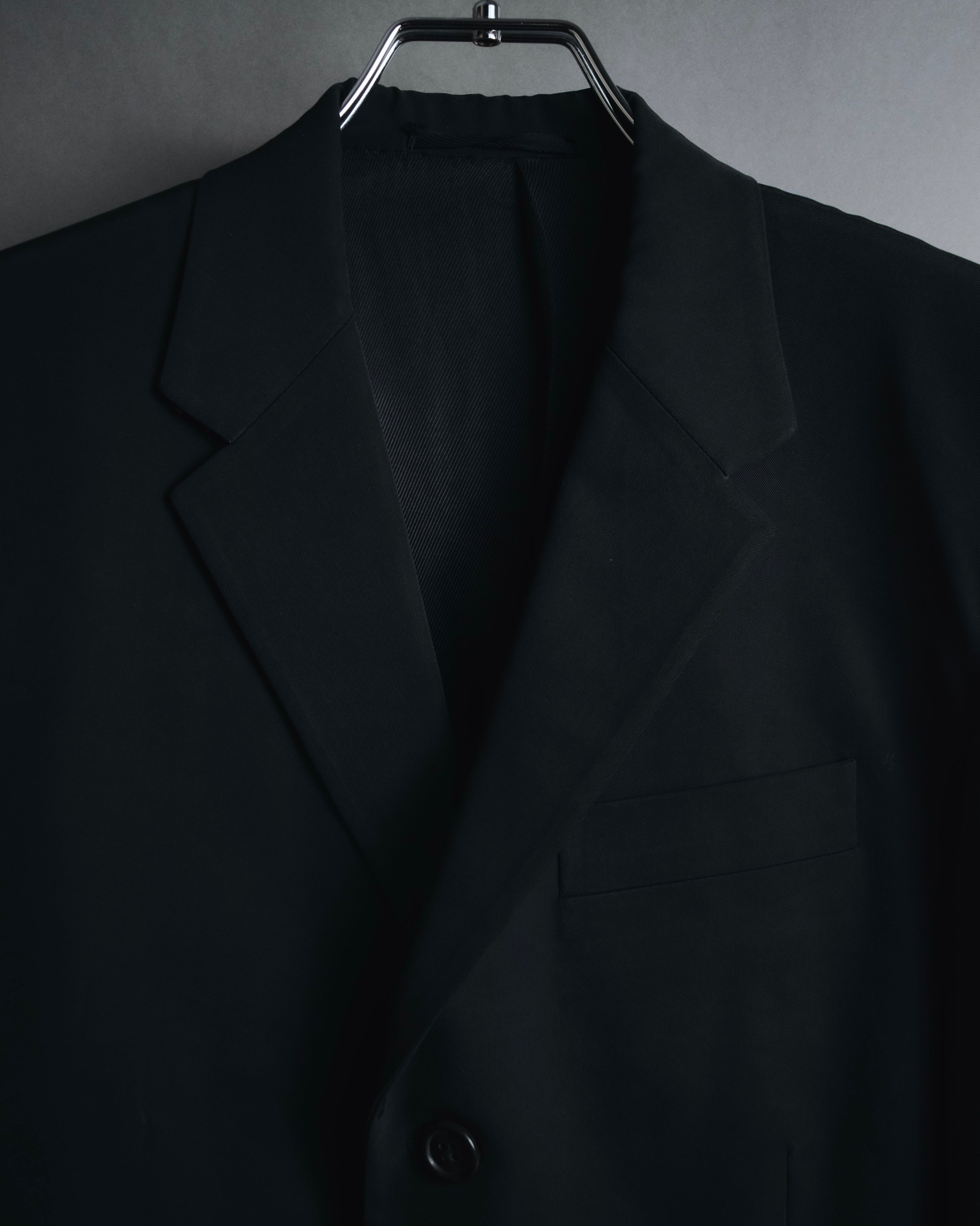 "PRADA" 1994AW Stretch polyester tailored suit