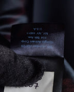 "GIORGIO ARMANI" Deep satin backed tailored wool vest