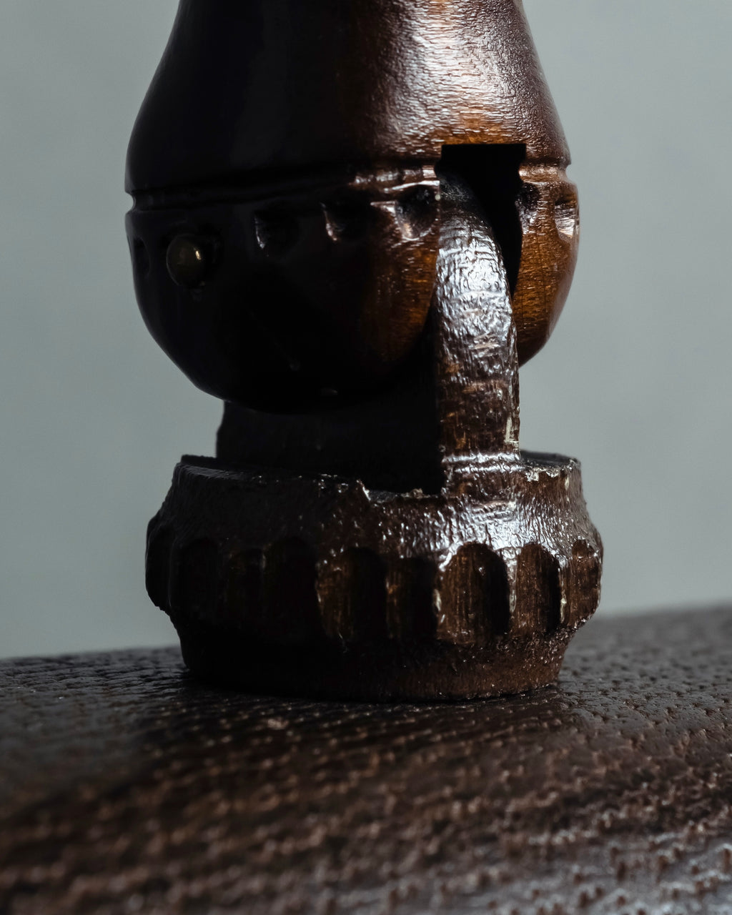 -SPECIAL- "GUCCI"  1980-1986's Inherited model grained leather bamboo bag