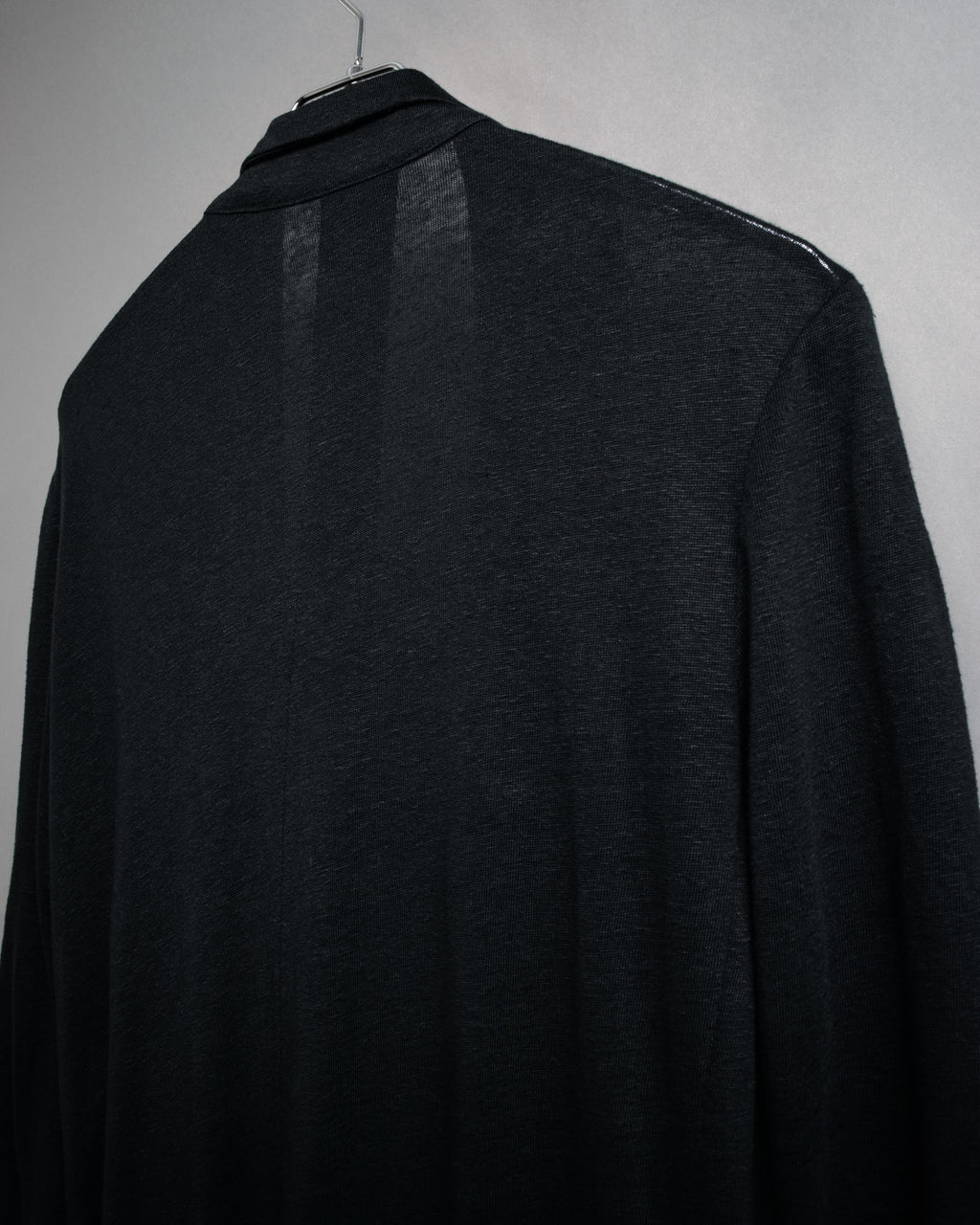 -SPECIAL- “Y’s” 23SS Sheer linen draped long coat