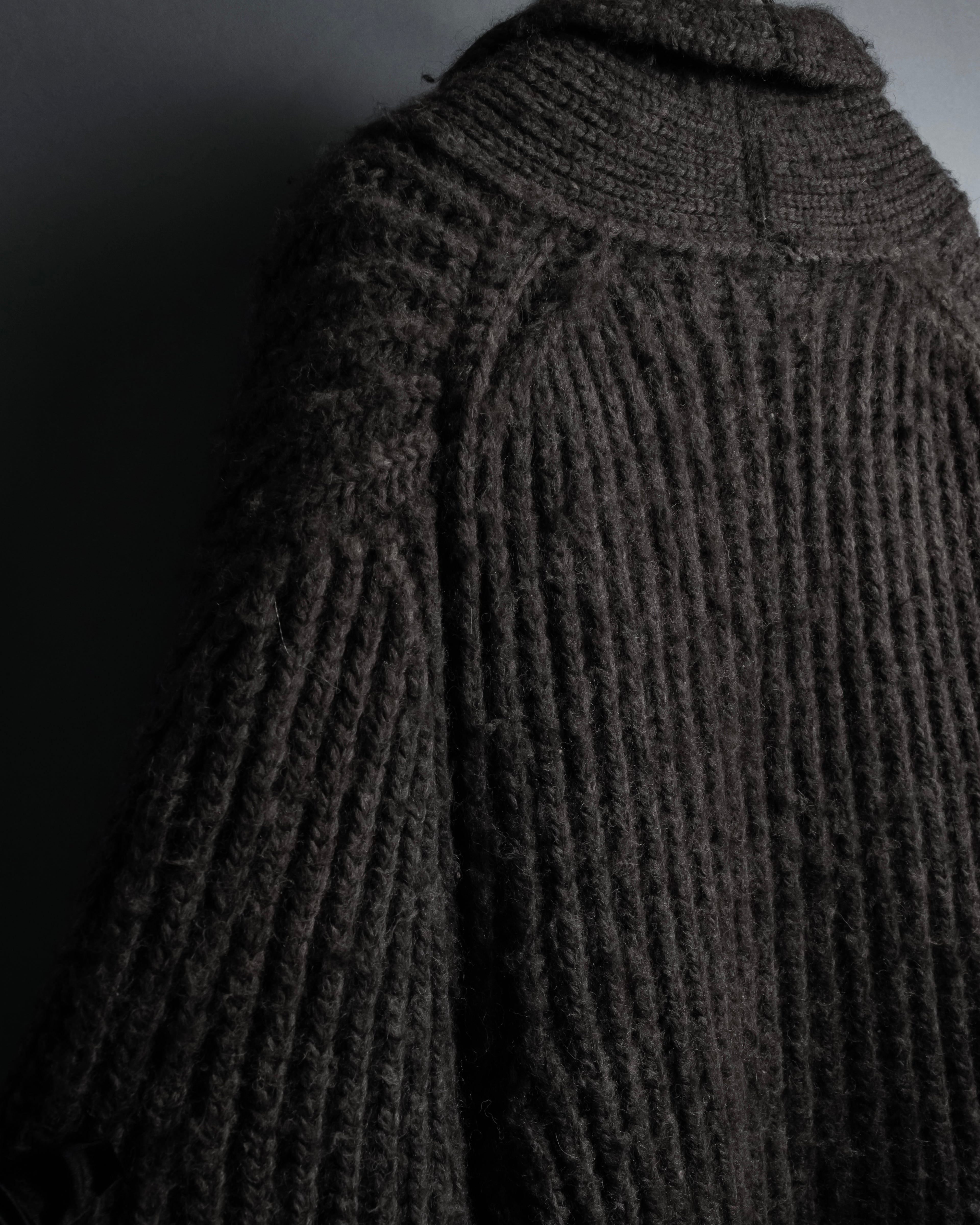 -SPECIAL- "BOTTEGA VENETA"
00's-10's Thomas Mayer period shawl collar cardigan