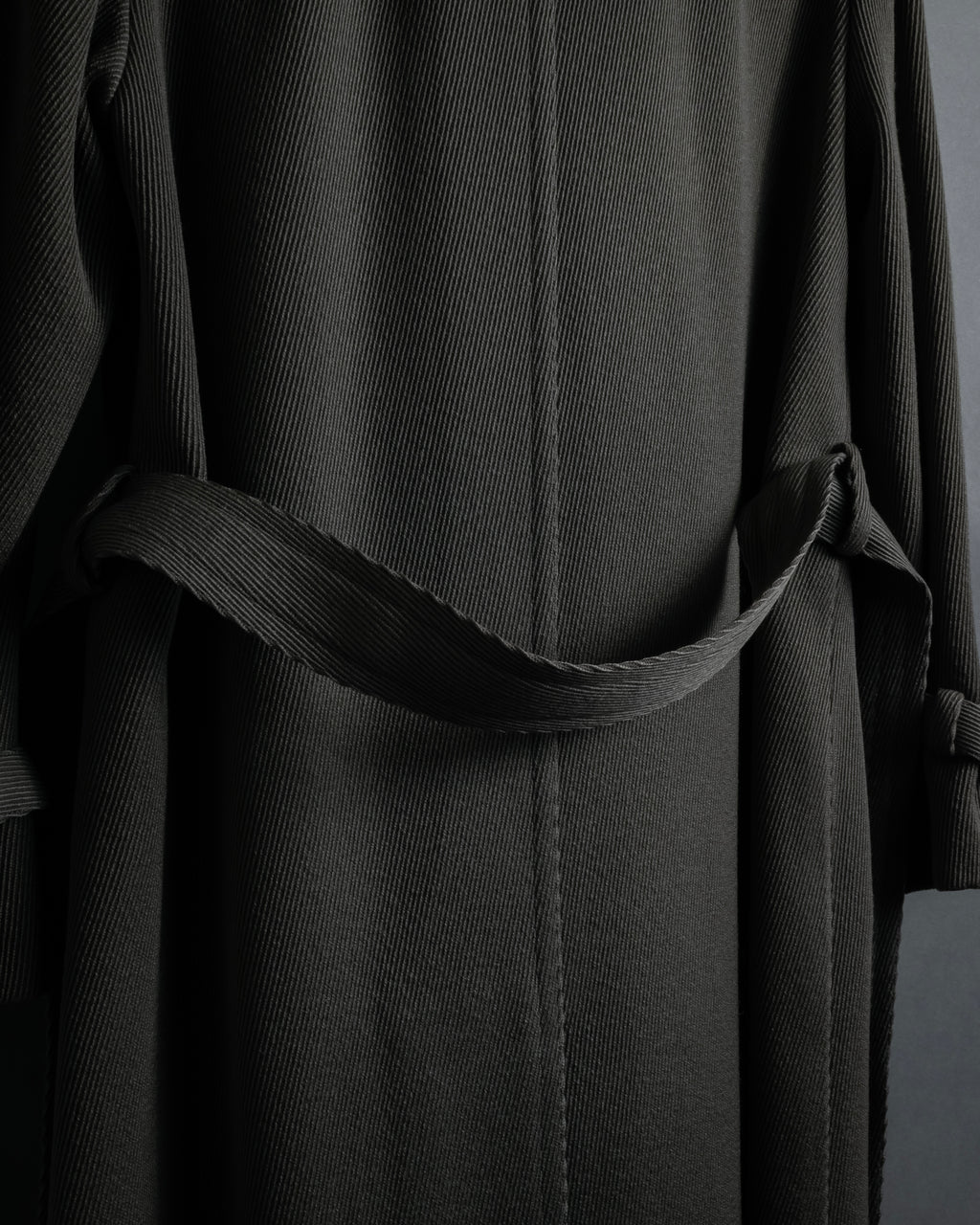 "Christian Dior" 70’s Classically tailored belted trench coat