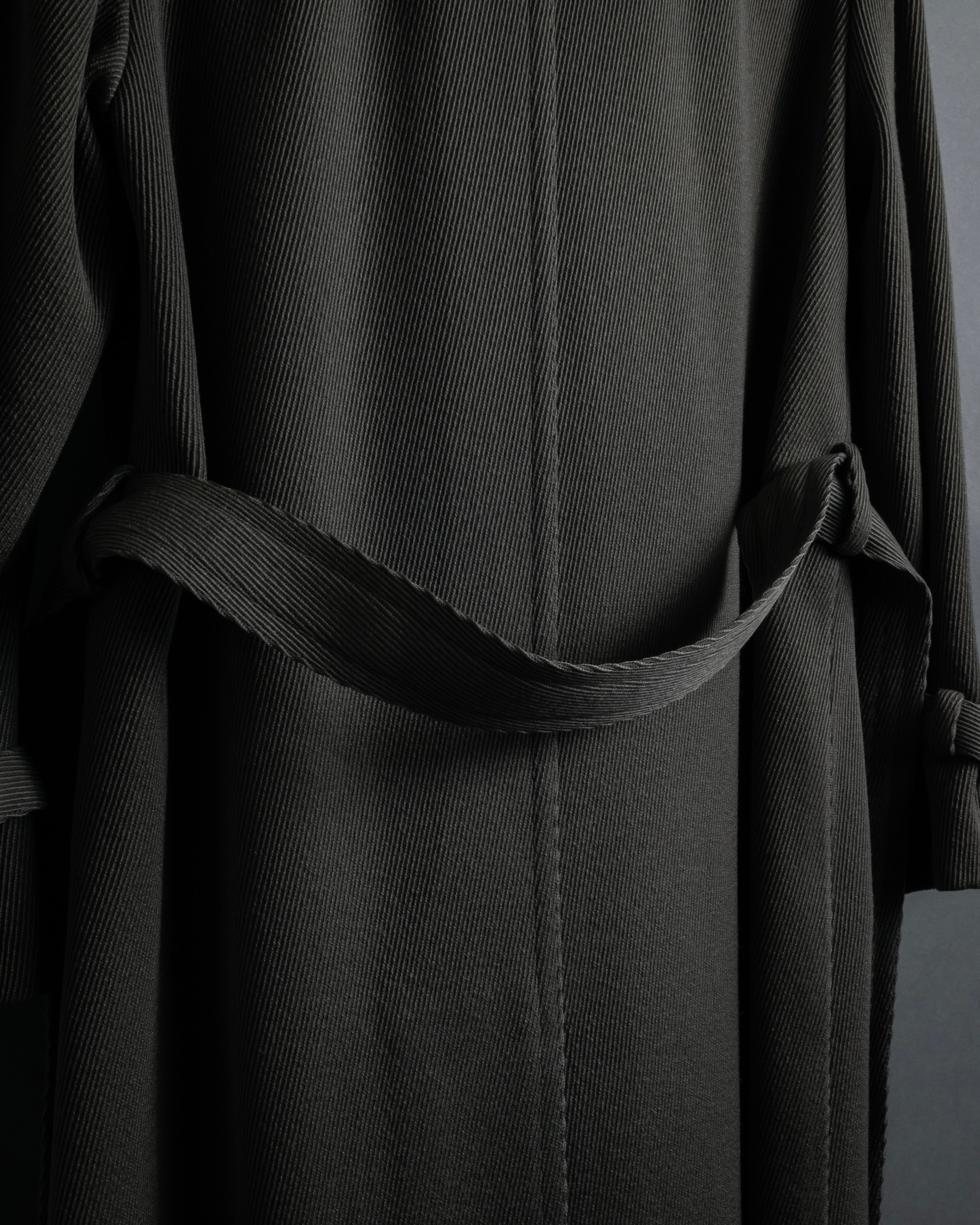 "Christian Dior" 70’s Classically tailored belted trench coat