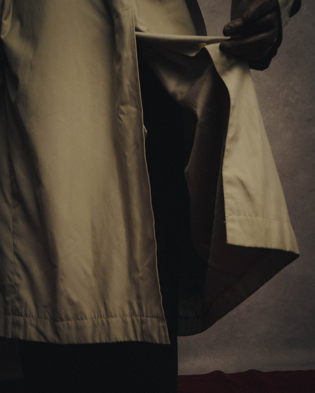 -MOOD MILLÉSIMES- 90’s oversized belted double long coat