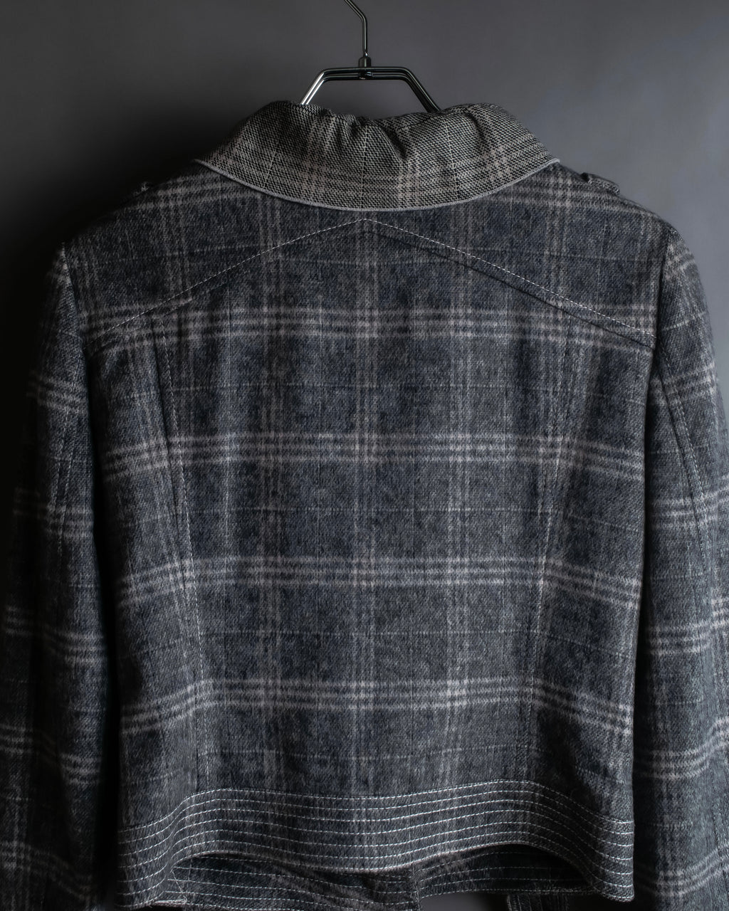 お取り置き分 "VALENTINO" Belted ruffle detail short jacket