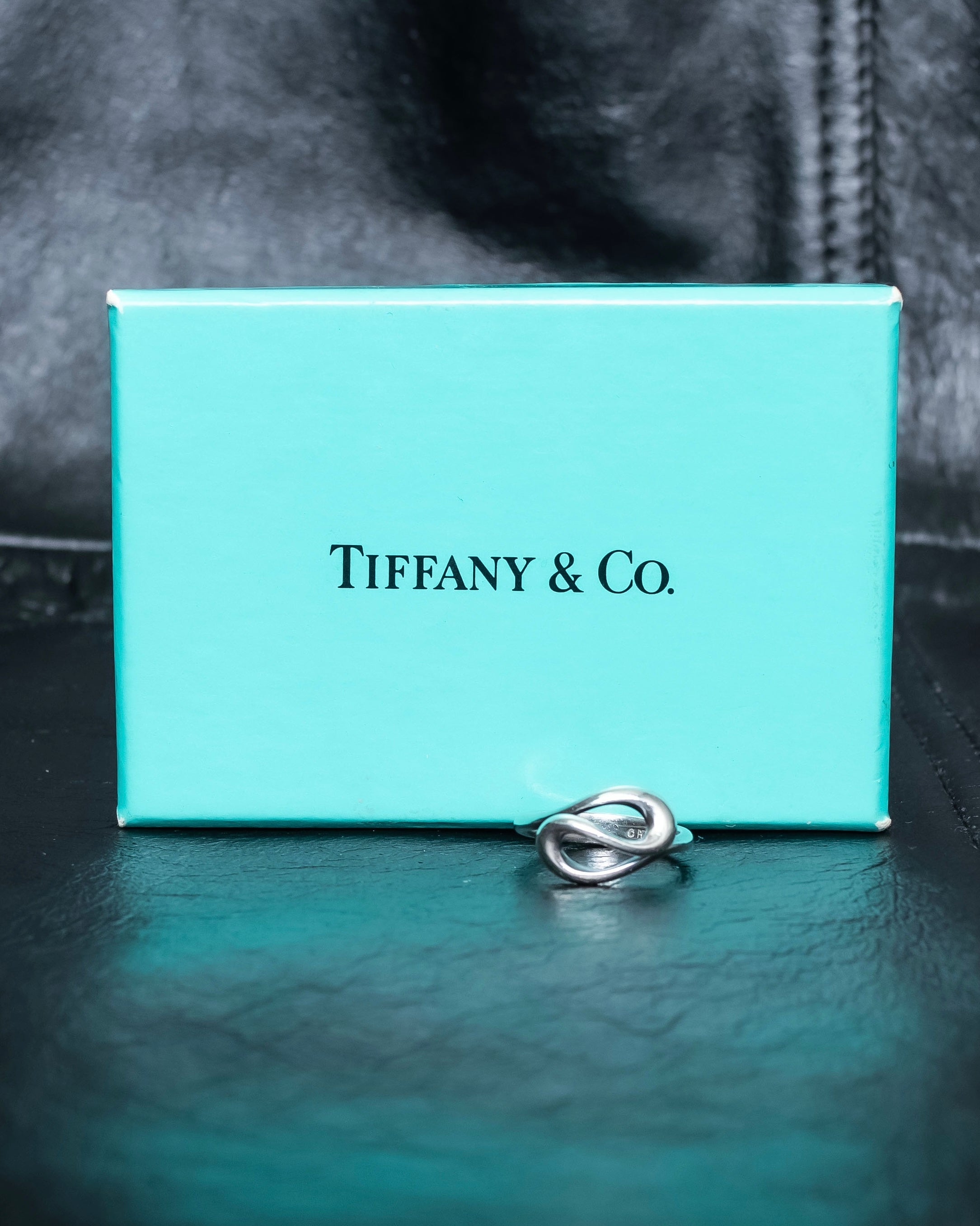 "Tiffany&Co" Elsa Peretti open wave ring