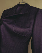 –SPECIAL– “GUCCI” 80’s-90’s Sculptural tailored blazer with gold buttons