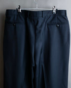 "GIORGIO ARMANI" Long length tailored jacket and wide tapered slacks set up