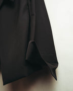 –SPECIAL– "Yohji Yamamoto" 98AW Sculptural asymmetric draped wool jacket
